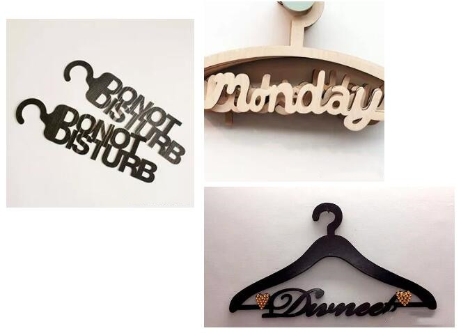 激光切割衣架，收納也要美美的