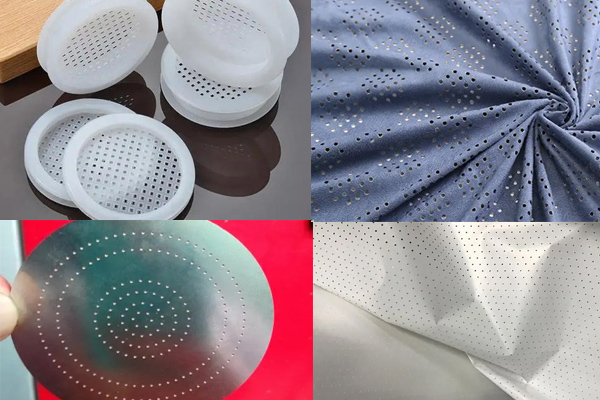 布料，塑料，竹木，薄膜等材料激光打孔工藝