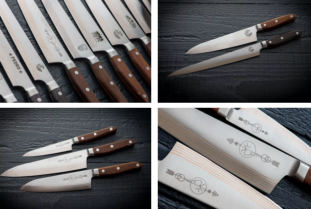 激光打標精致刀具