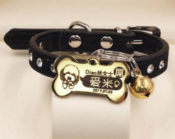 寵物銘牌激光打標機，寵物防丟利器