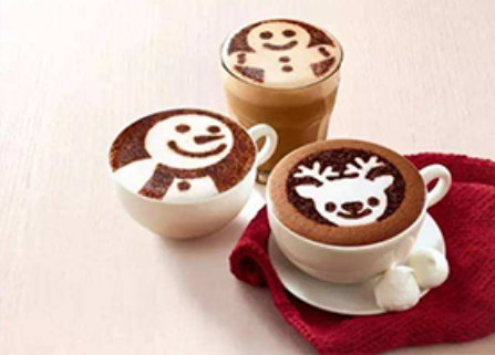 激光切割印花模板-咖啡拉花工藝的新革命！